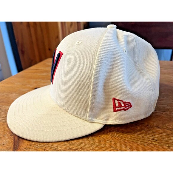 Washington Senators Baseball Hat New Era 59Fifty Fitted 7 1/8 MLB Nationals - Picture 3 of 11